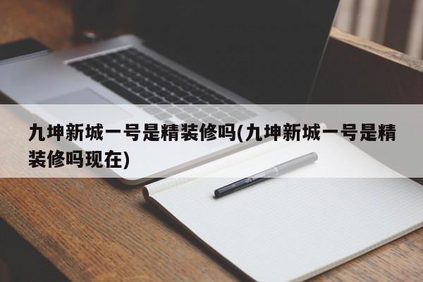 九坤新城一号是精装修吗(九坤新城一号是精装修吗现在)